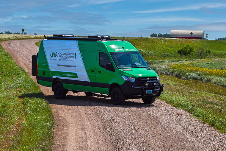 A new Simulation In Motion - North Dakota (SIM-ND) mobile van