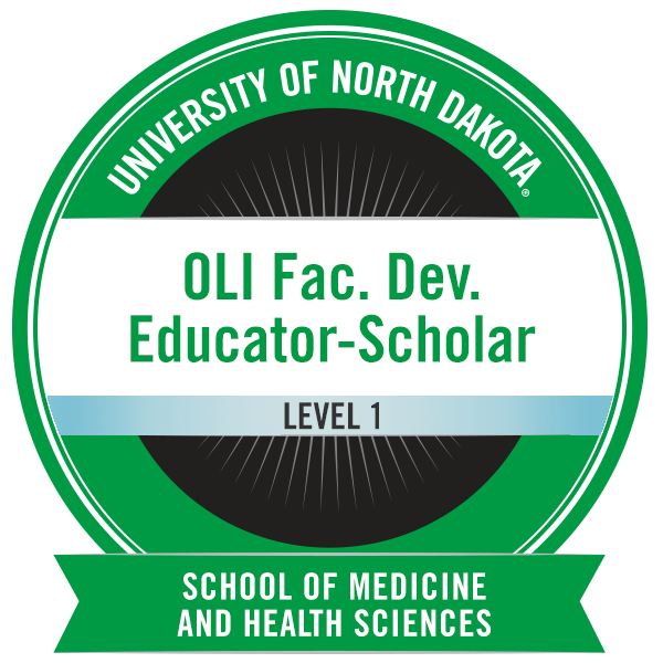 example of a TLAS Edu Scholar badge