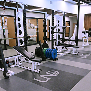 UND weight room
