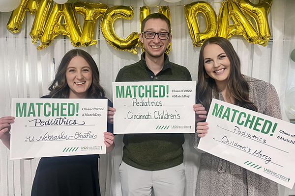 ‘I was ecstatic’: fourth-year UND medical students respond to their residency match results