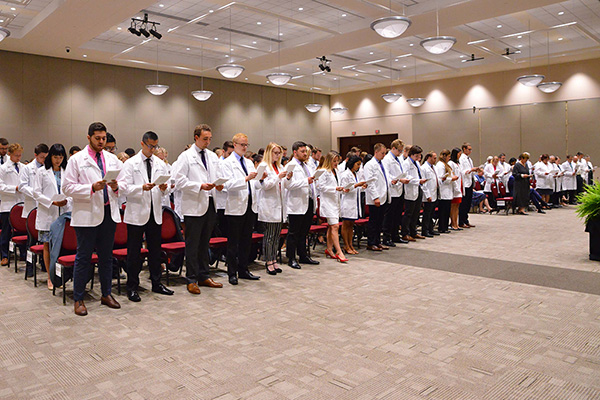 Medical Doctor Class of 2026 Begins Studies at UND School of Medicine & Health Sciences.